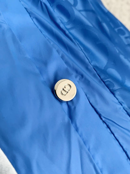 Dior Oblique Down Jacket "Blue"