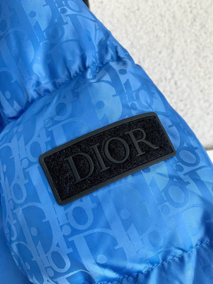 Dior Oblique Down Jacket "Blue"