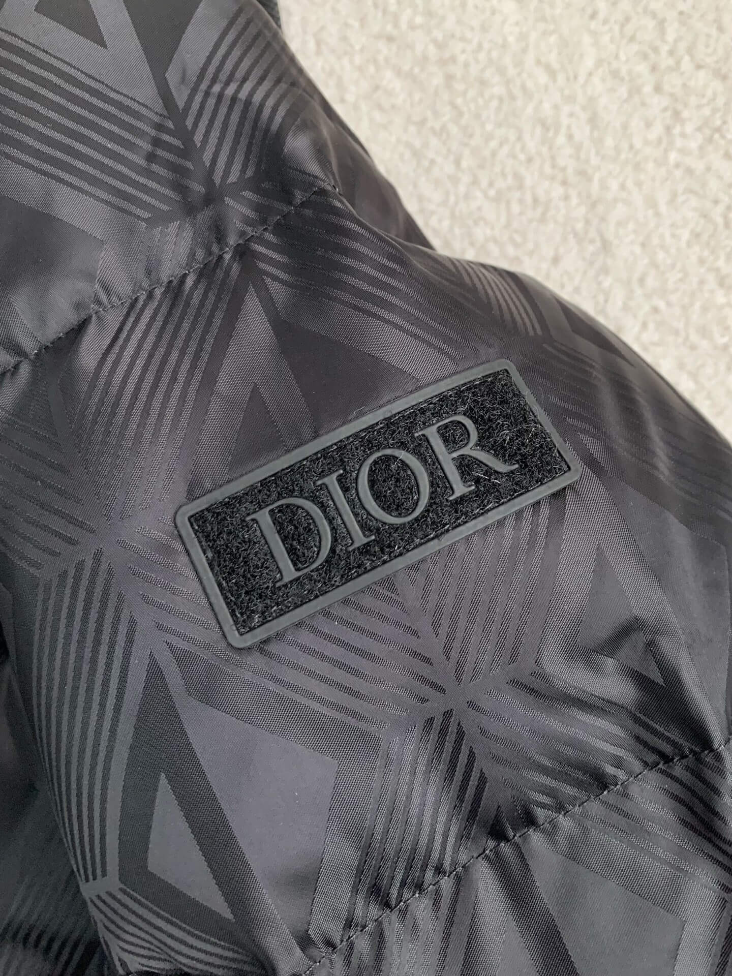 Dior Oblique Down Jacket - Black