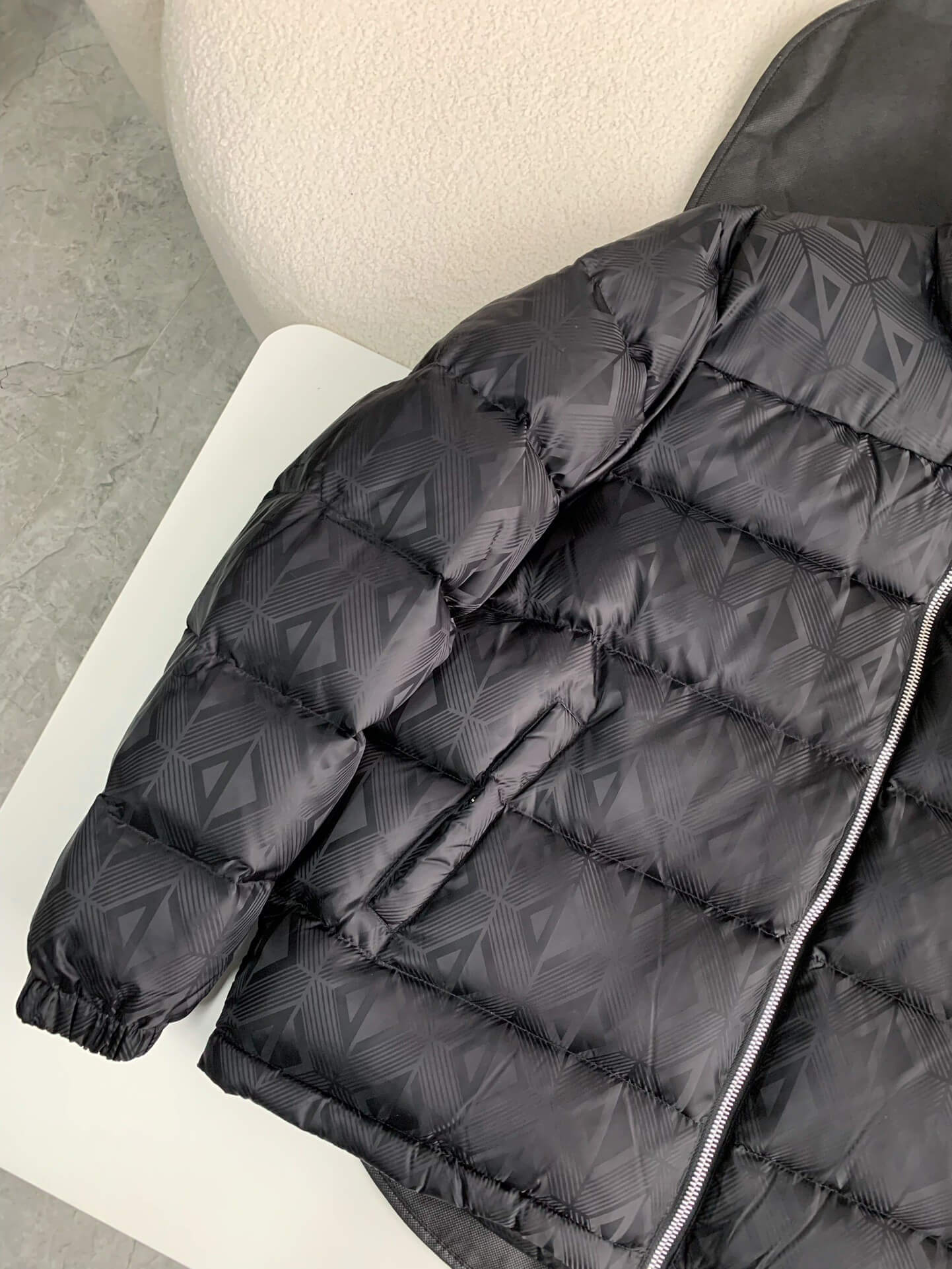 Dior Oblique Down Jacket - Black