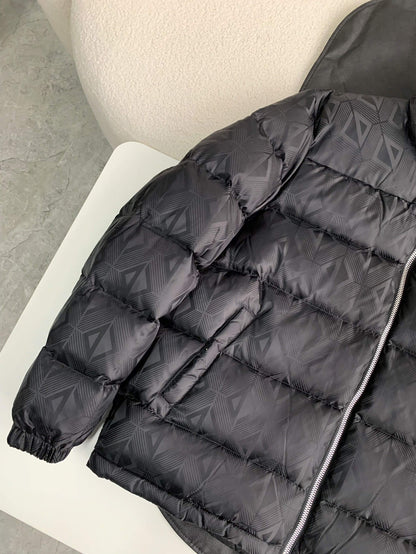 Dior Oblique Down Jacket - Black