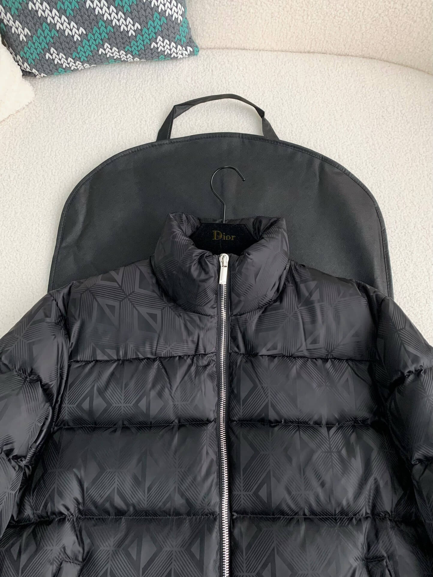 Dior Oblique Down Jacket Black XL