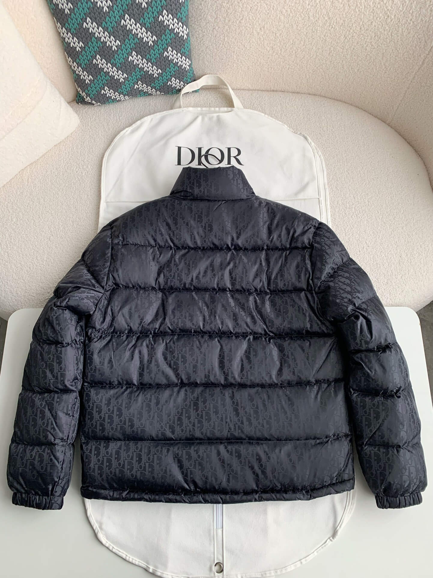 Dior oblique down jacket sale