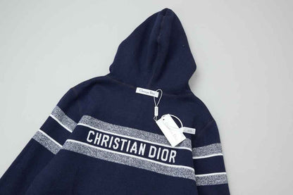 Christian Dior Navy Reversible Hoodie