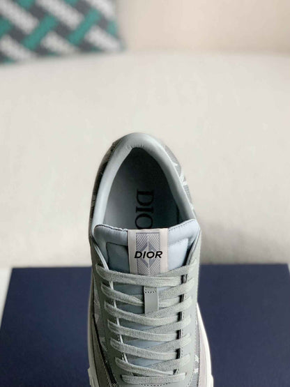 Dior B101 Low Top Gray Sneakers