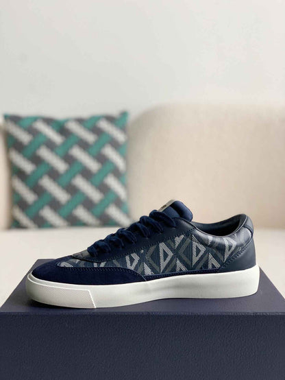 Dior B101 Low Top Deep Blue Sneakers