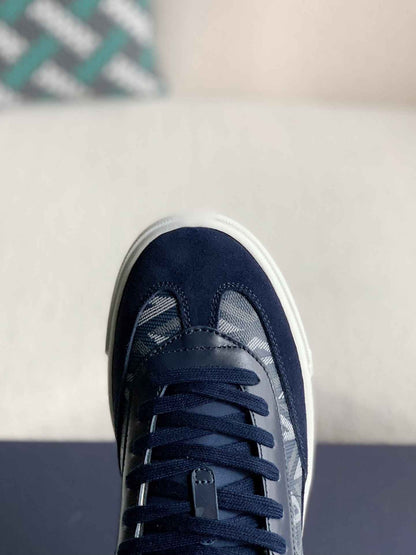 Dior B101 Low Top Deep Blue Sneakers