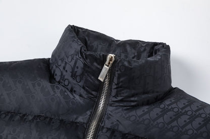 Dior Oblique Black Quilted Down Vest