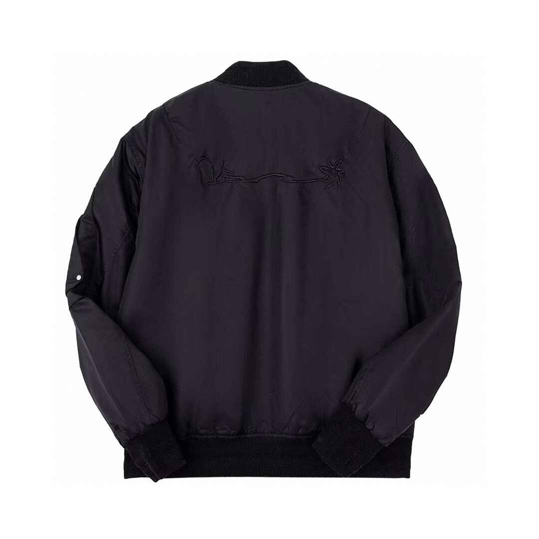 Christian Dior Black Varsity Bomber Jacket