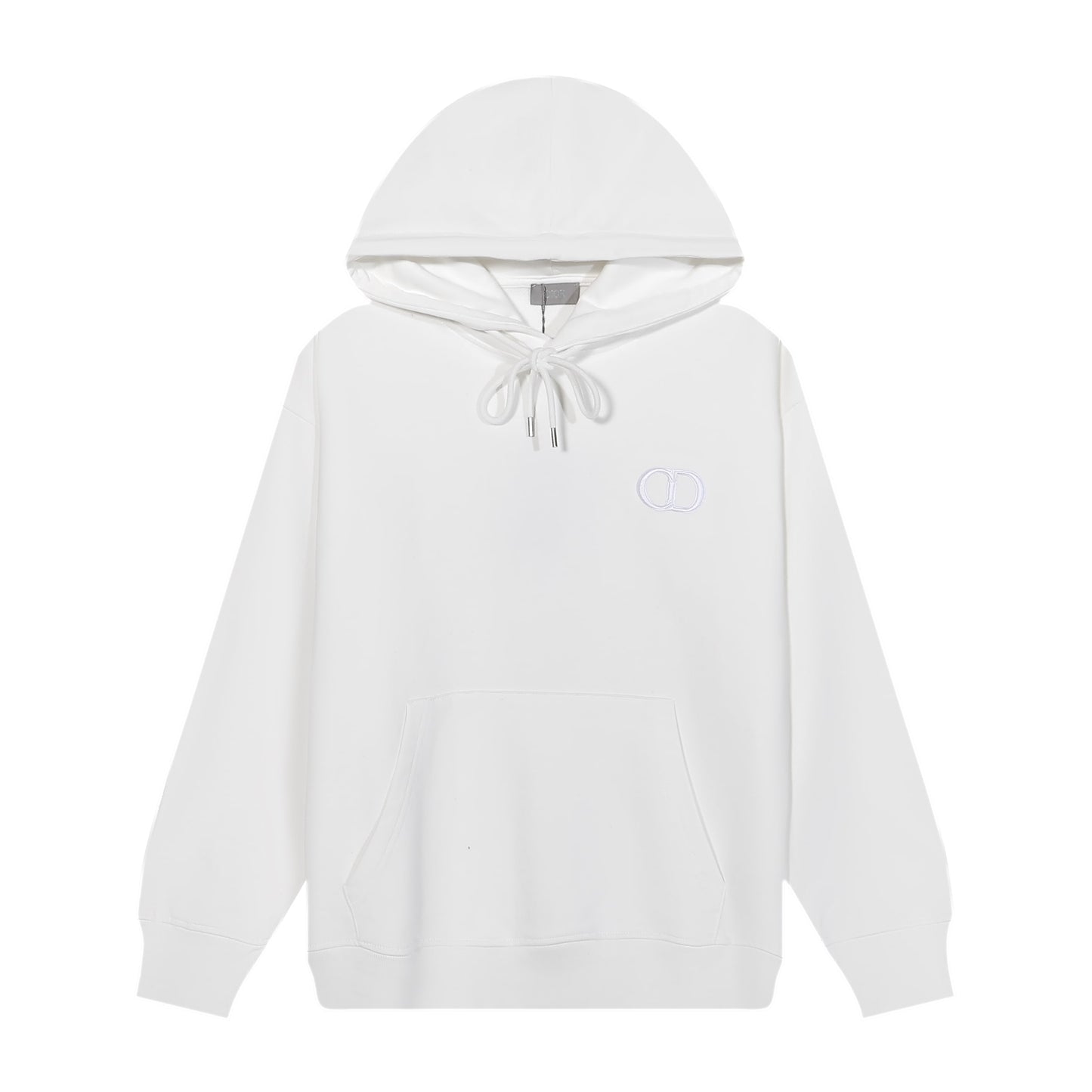 Dior Men's CD Icon Hoodie in White