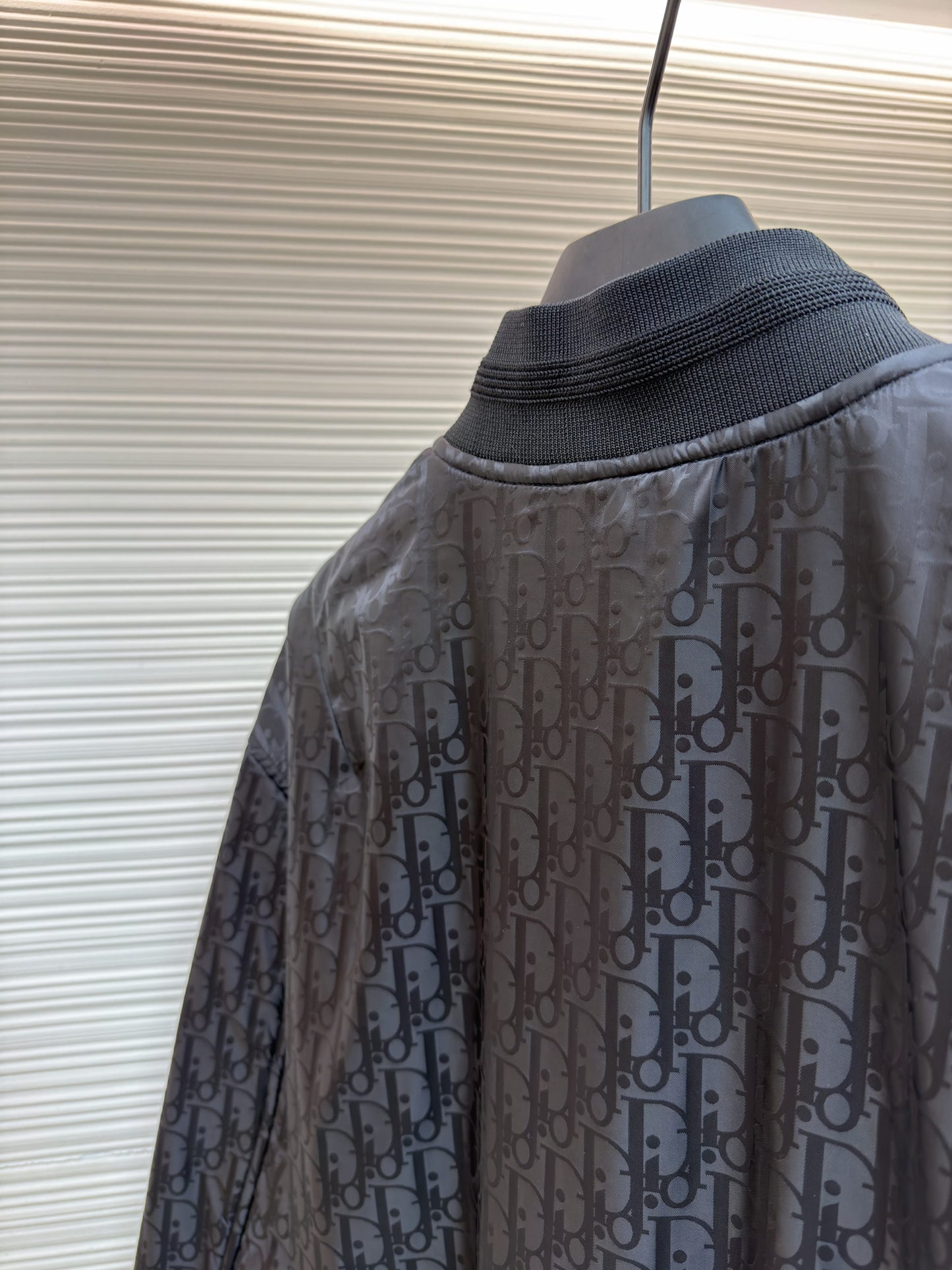 Dior Oblique Black Bomber Jacket