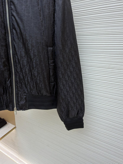 Dior Oblique Black Bomber Jacket
