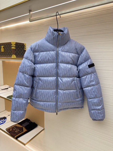 Christian Dior - 【良品】Christian Dior ハーフスリーブジャケット ライトブルー 9 Dior_Oblique_Light_Blue_Techni