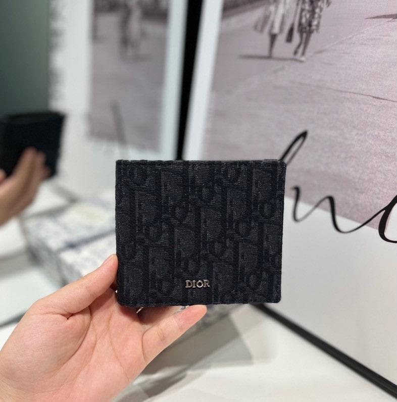 Dior Oblique Black Wallet