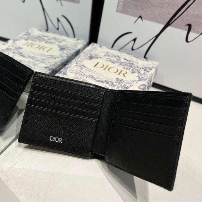 Dior Oblique Black Wallet