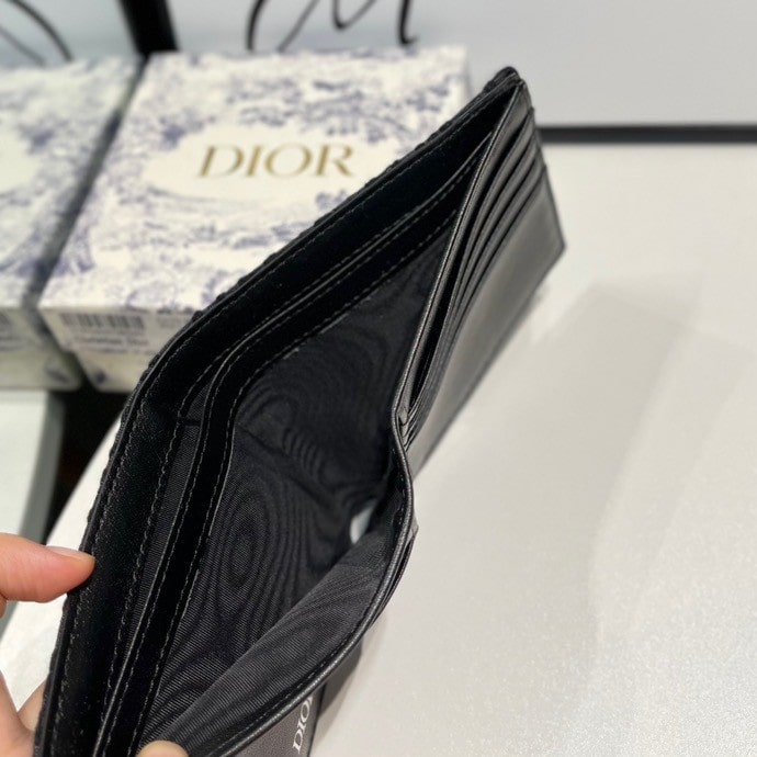 Dior Oblique Black Wallet