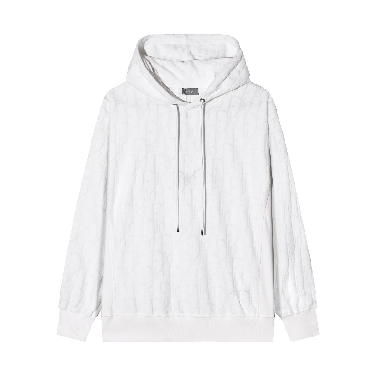 Dior Men's CD Diamond White Hoodie