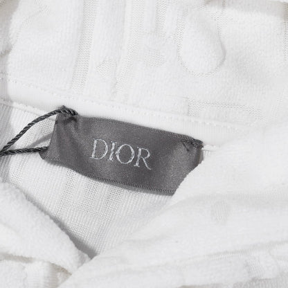 Dior Men's CD Diamond White Hoodie