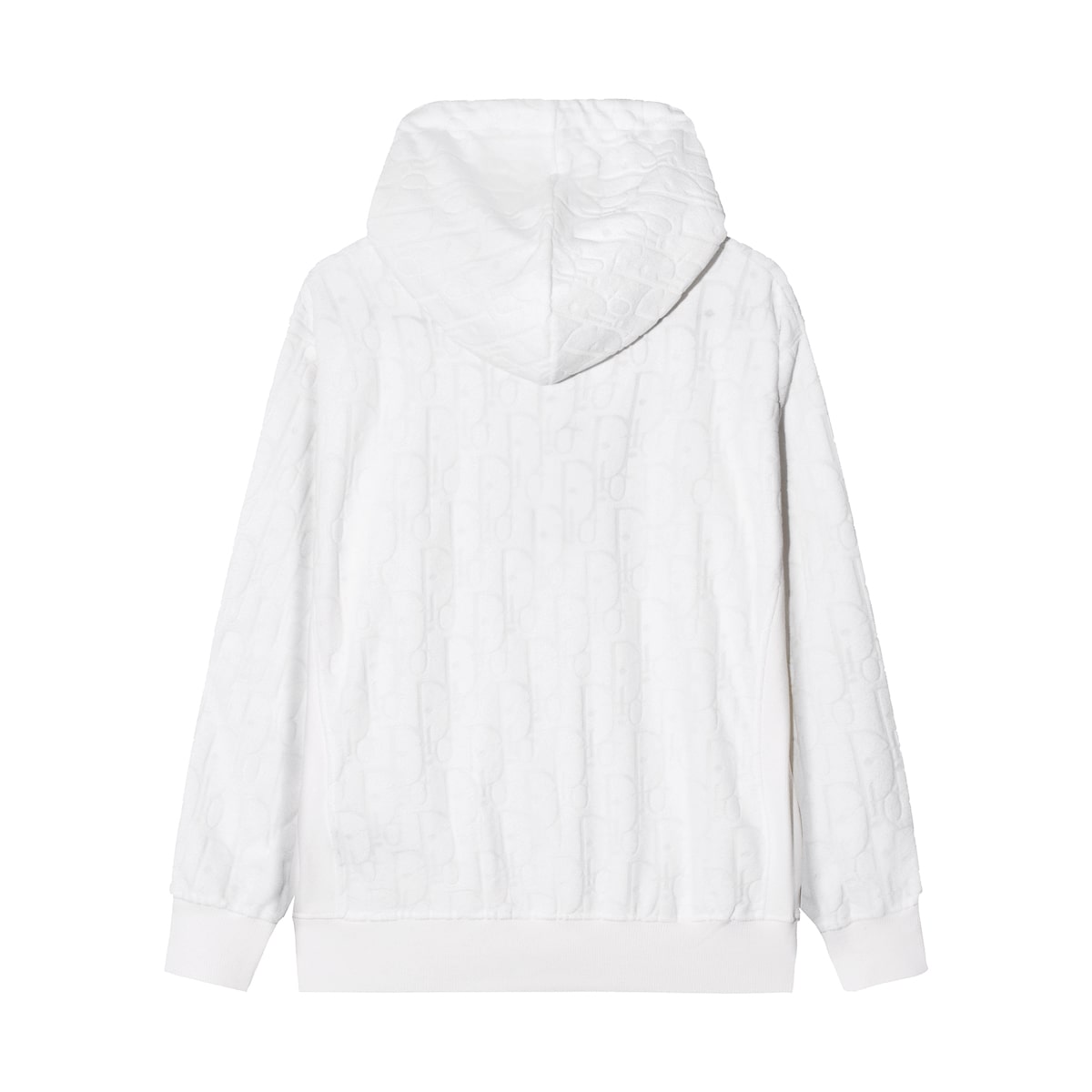 Dior Men's CD Diamond White Hoodie