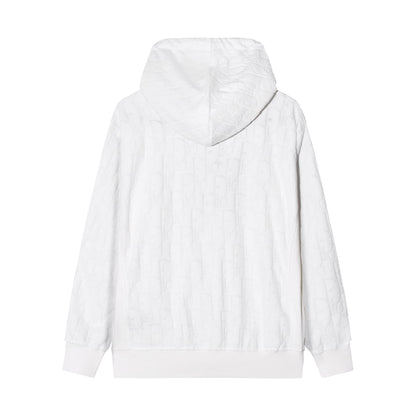 Dior Men's CD Diamond White Hoodie