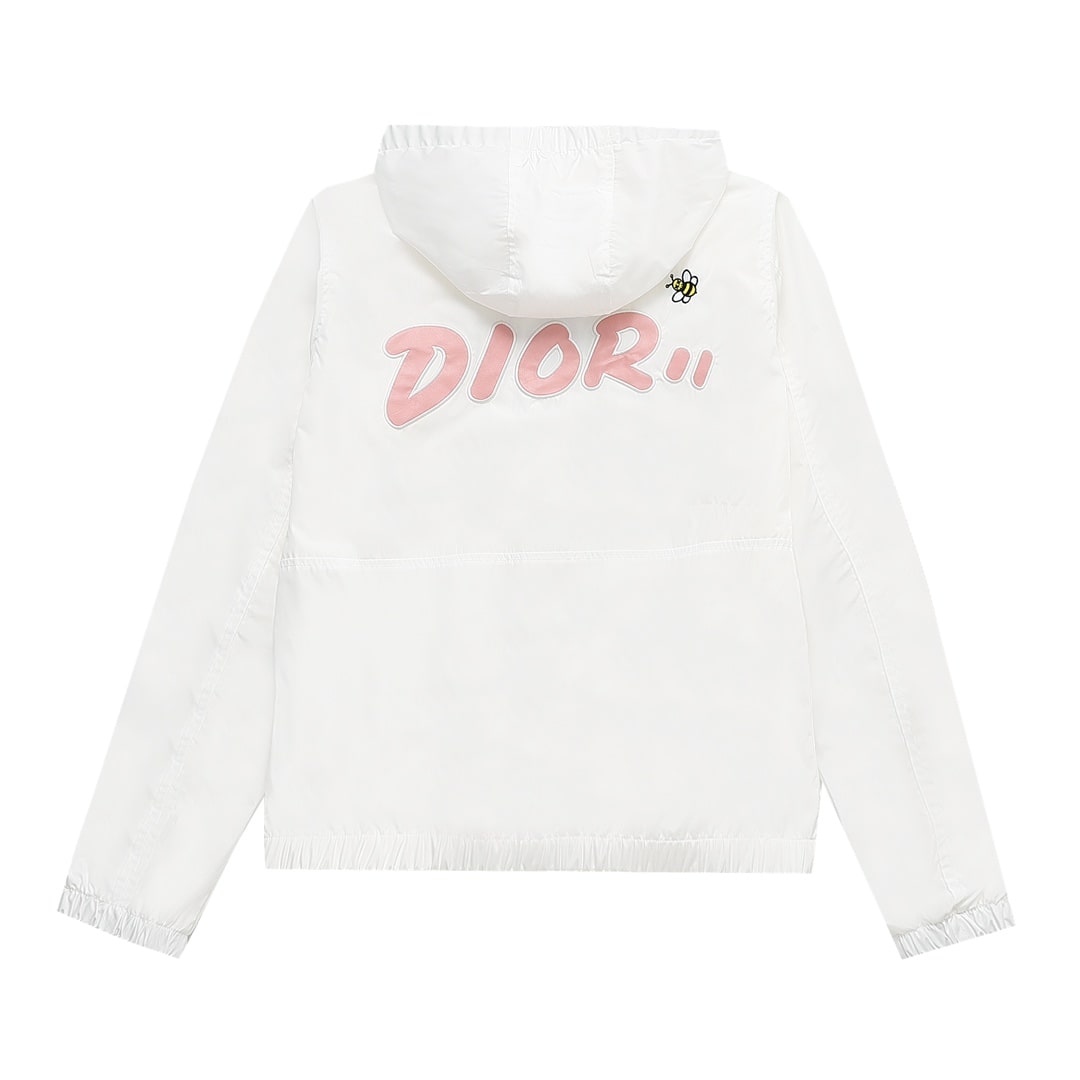 DIOR AND KENNY SCHARF Zip-Up Hoodie