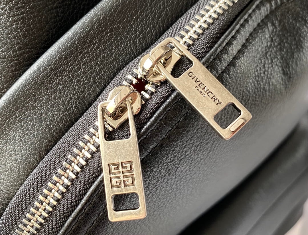 Givenchy Essential U Backpack Black Grained Leather with 4G Logo