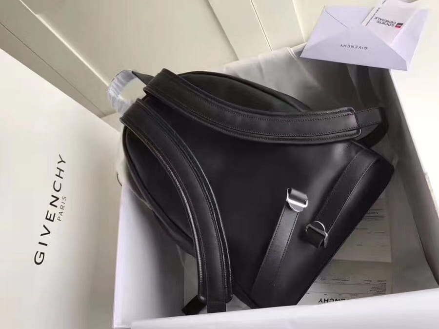 givenchy black mini backpack Givenchy Essential U Backpack Black Smooth Calfskin Leather – Hollo Shoe