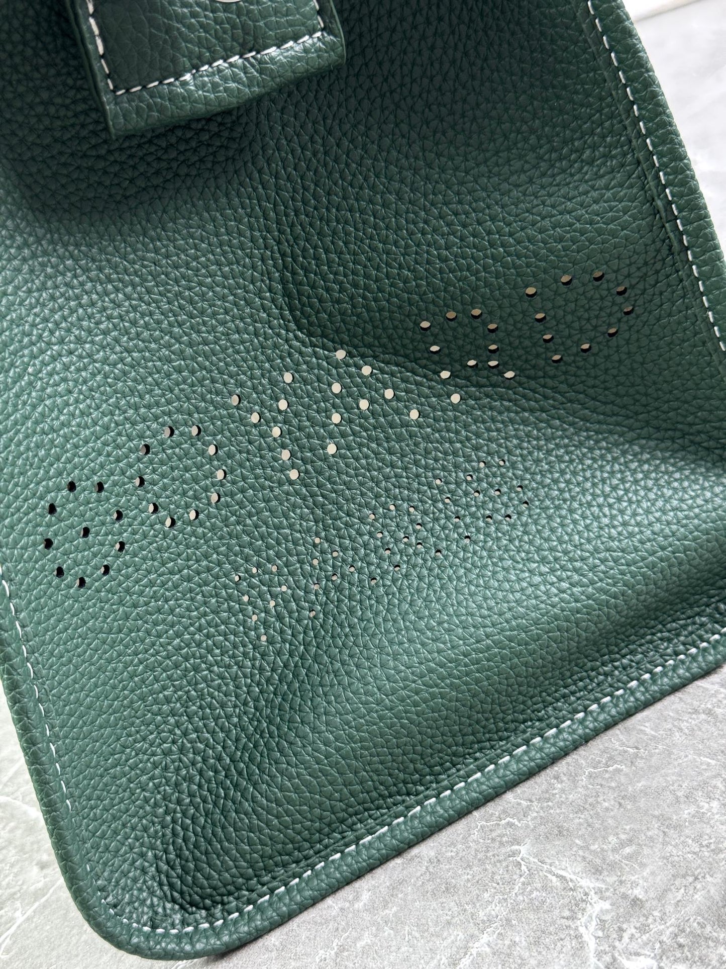 Goyard Hardy PM Bag - Green Goyardine Coated Canvas Zippered Tote