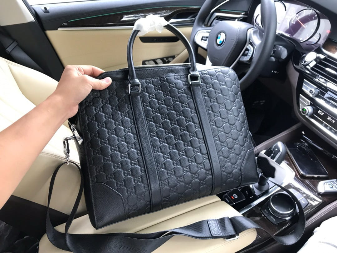 Gucci GG Signature Briefcase
