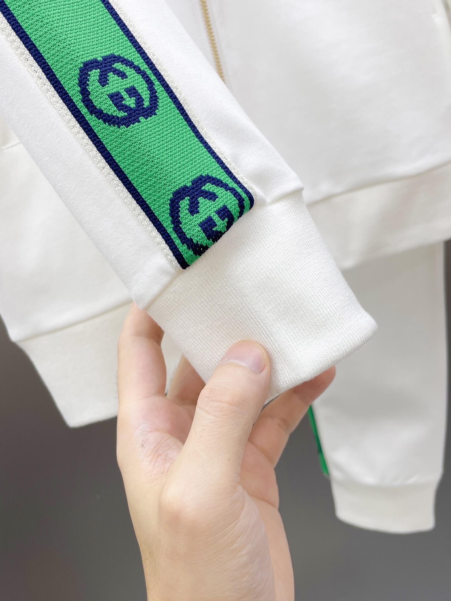Gucci Interlocking G Gucci 1921 Technical Jersey Tracksuit White