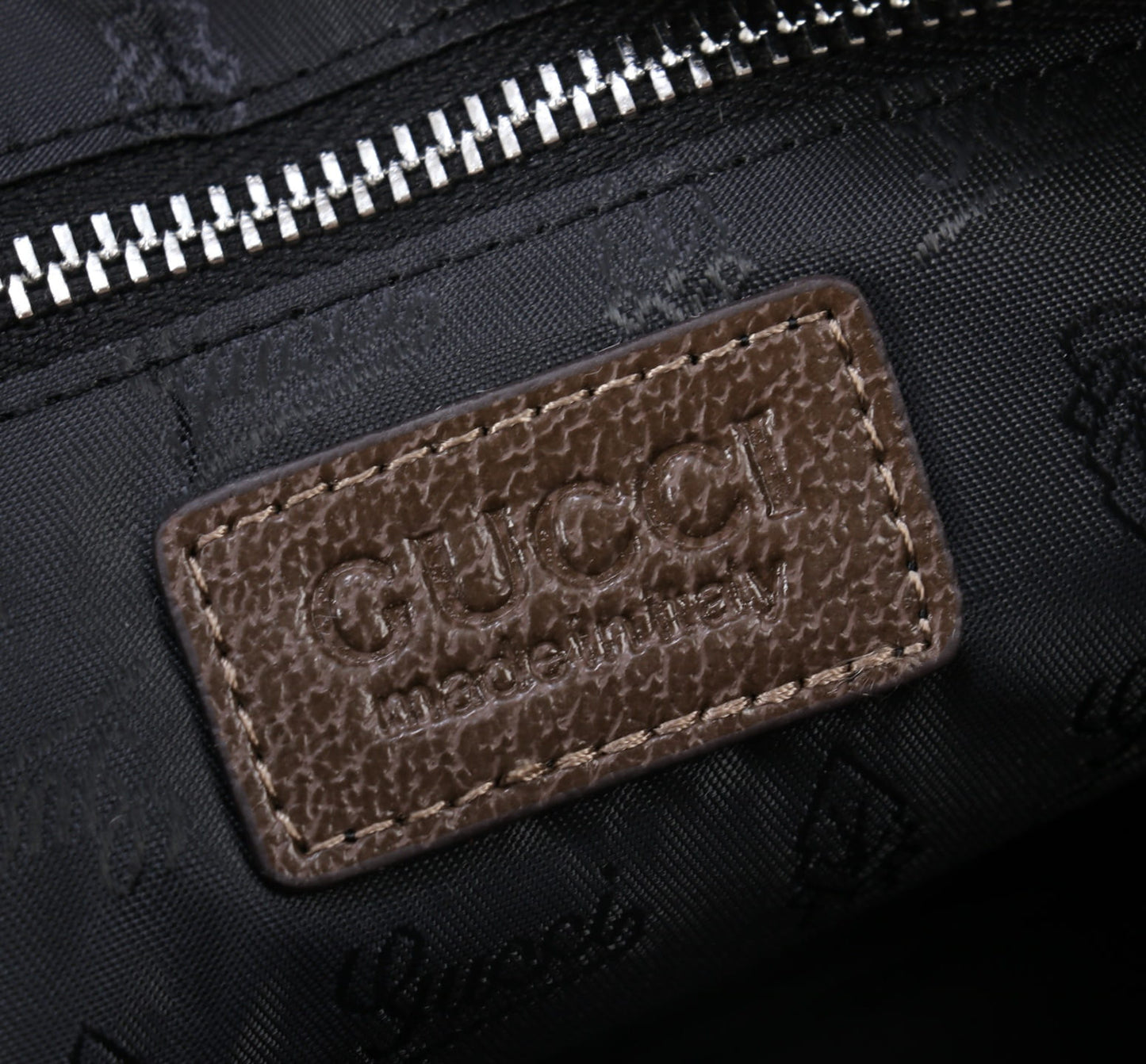 Gucci Ophidia Small Crossbody Bag - Beige and Ebony GG Supreme Canvas