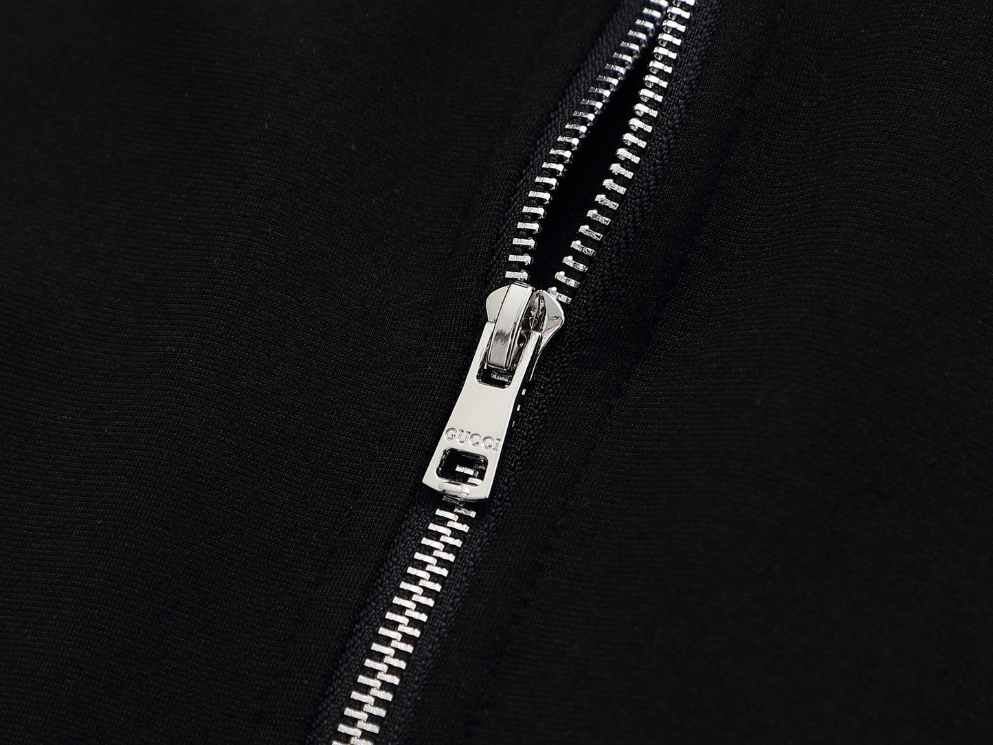 Gucci Web Stripe Tracksuit Set - Black Technical Knit Zip Jacket & Pants