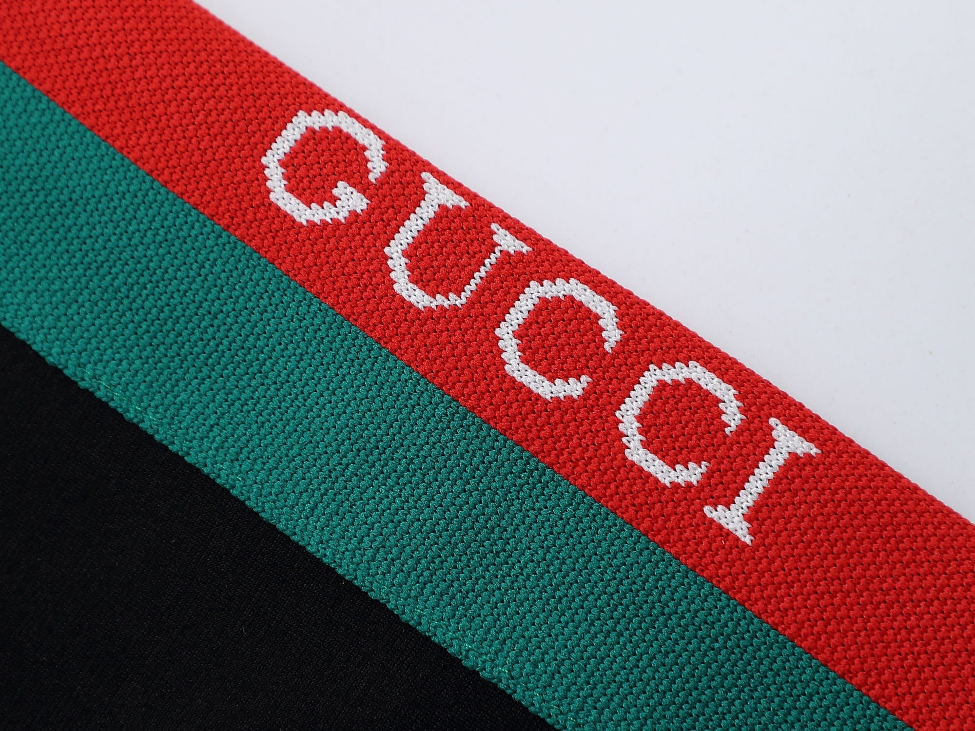 Gucci Web Stripe Tracksuit Set - Black Technical Knit Zip Jacket
