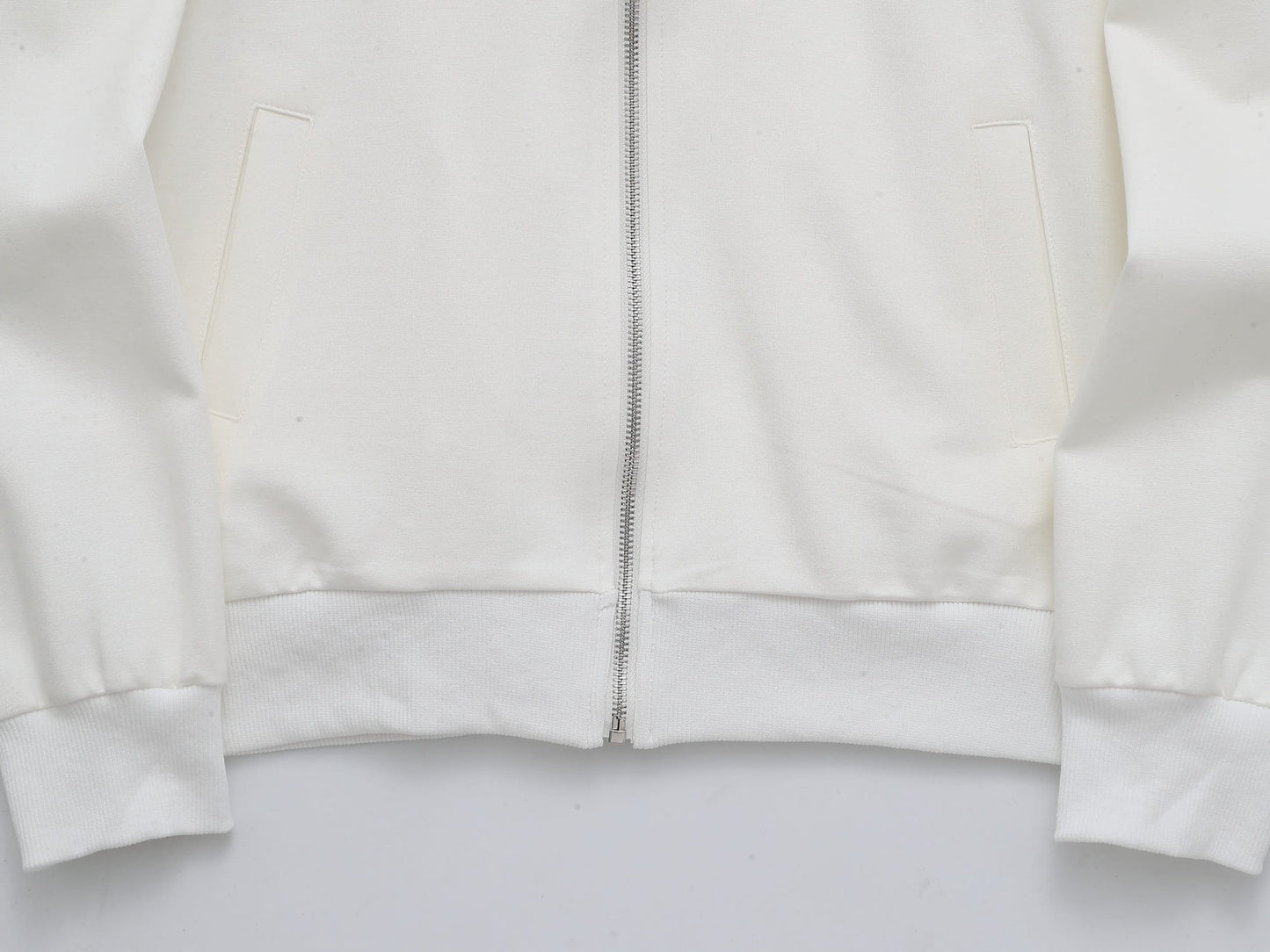 Gucci Web Stripe Tracksuit Set - White Technical Knit Zip Jacket & Pants