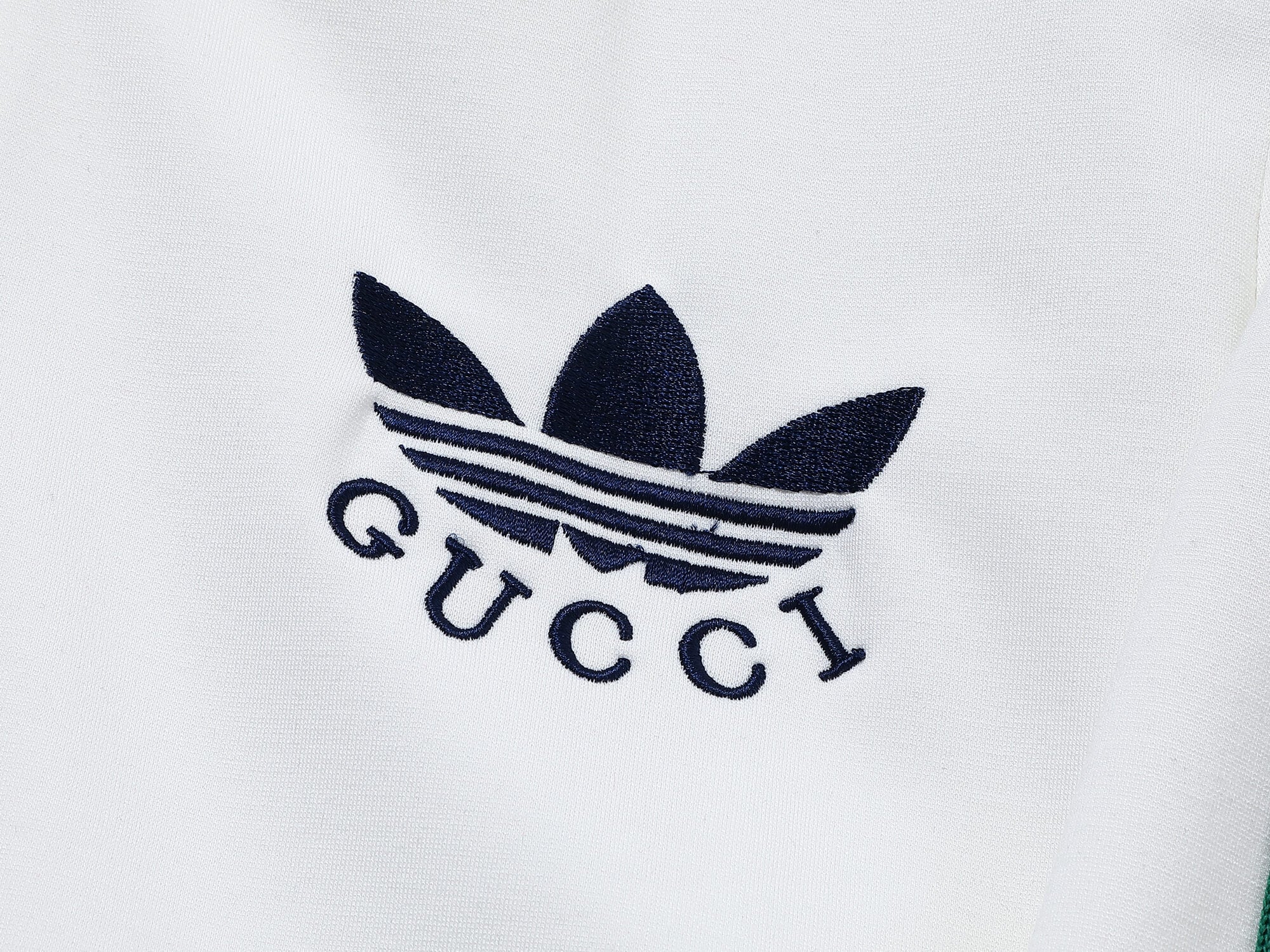 Gucci x adidas Trefoil Logo Web Stripe Tracksuit White Technical
