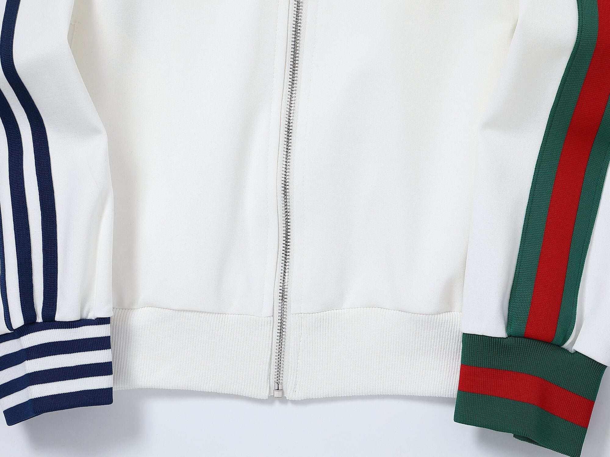 Gucci x adidas Trefoil Logo Web Stripe Tracksuit White Technical
