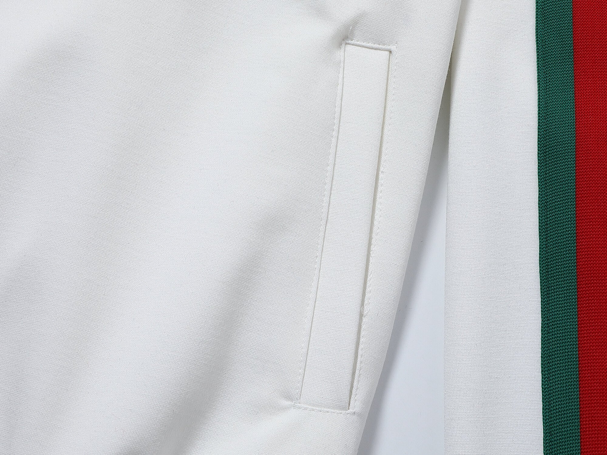 Gucci x adidas Trefoil Logo Web Stripe Tracksuit White Technical