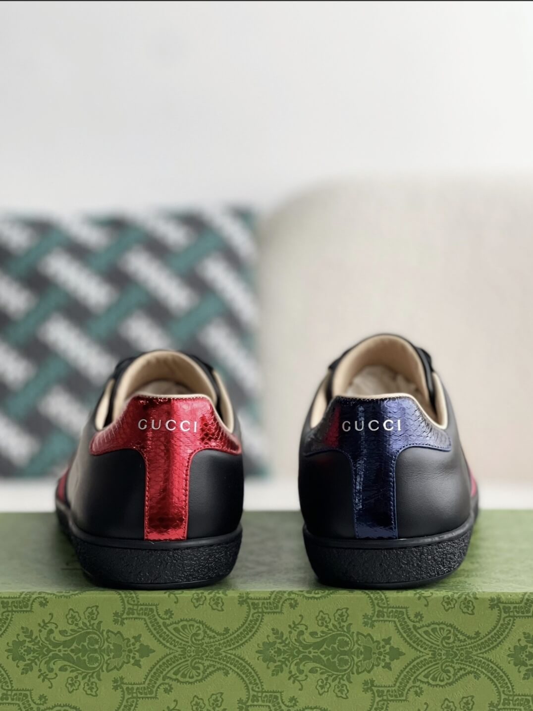 Fashion gucci bee mens shoes