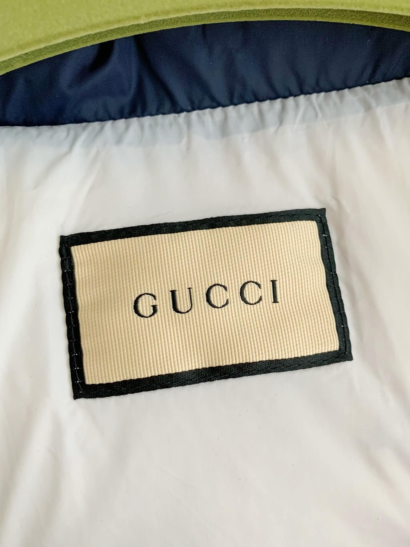 Gucci Logo-Print Puffer Down Jacket