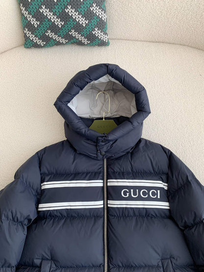 Gucci Logo-Print Puffer Down Jacket