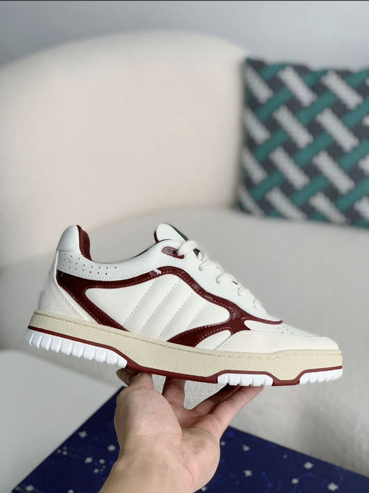 Gucci Re-Web Sneaker Weiß Rot