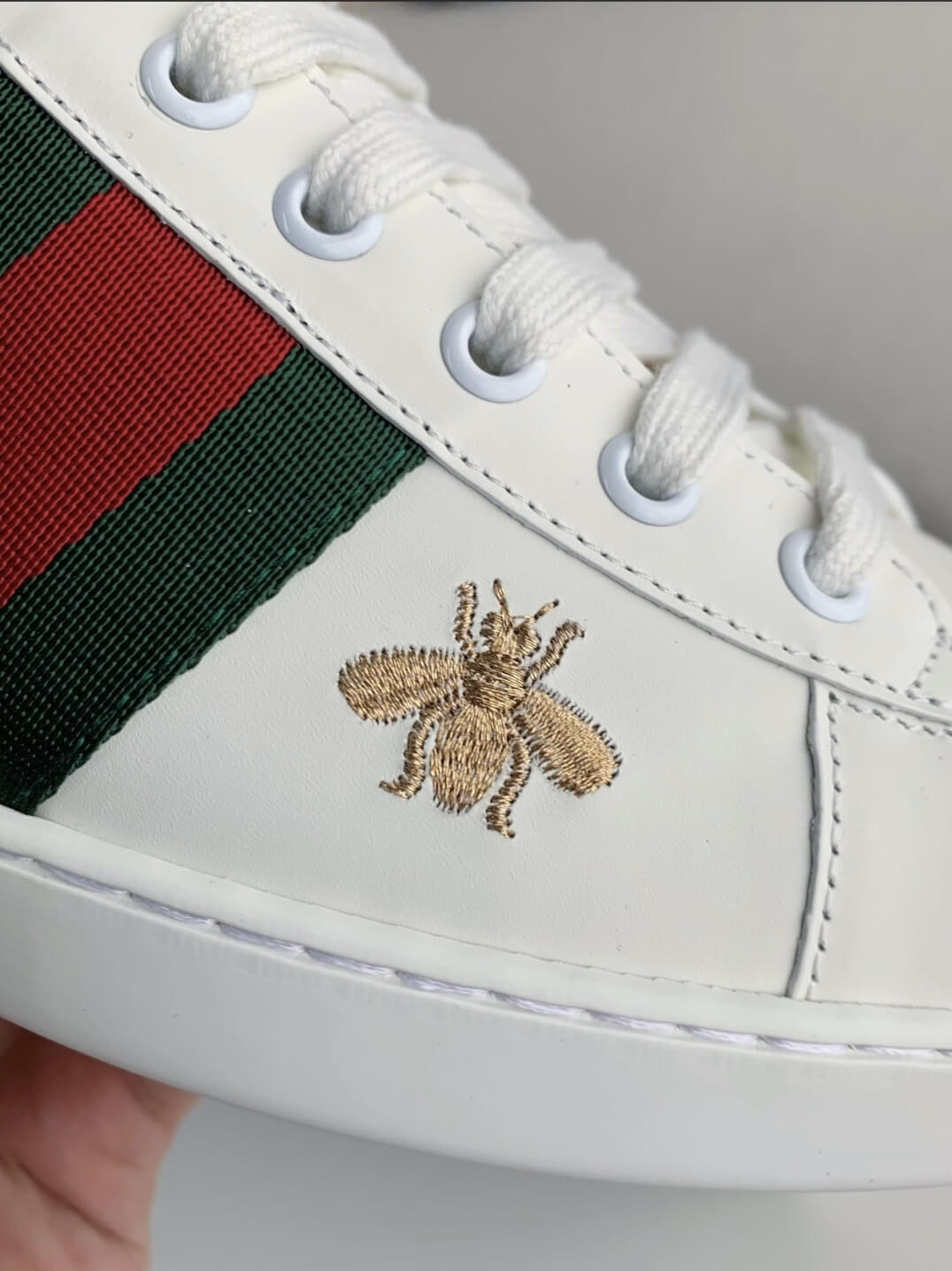 Gucci Star Bee Ace White Sneaker