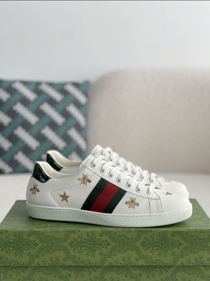 Gucci Star Bee Ace White Sneaker