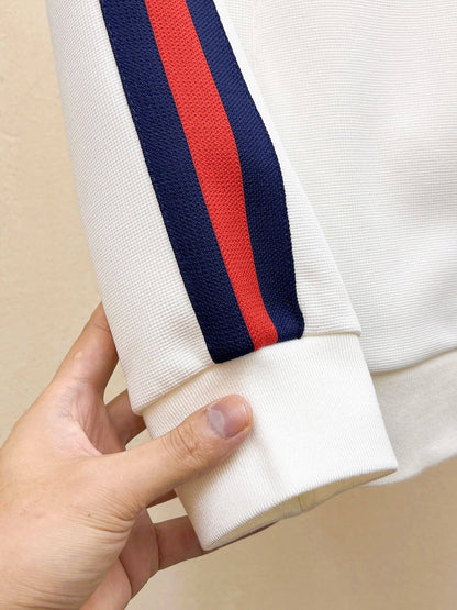 Gucci Stripe Trim White Tracksuit