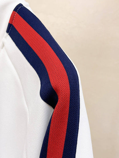 Gucci Stripe Trim White Tracksuit