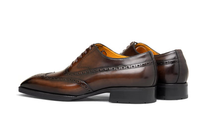 The Artisan Dark Brown Wingtip Oxford