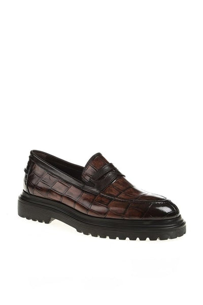 New Corrente Men’s Crocodile Print Penny Loafer size 44 1_14_01fac4b5-4db3-4df6-8f6f-  main image 3