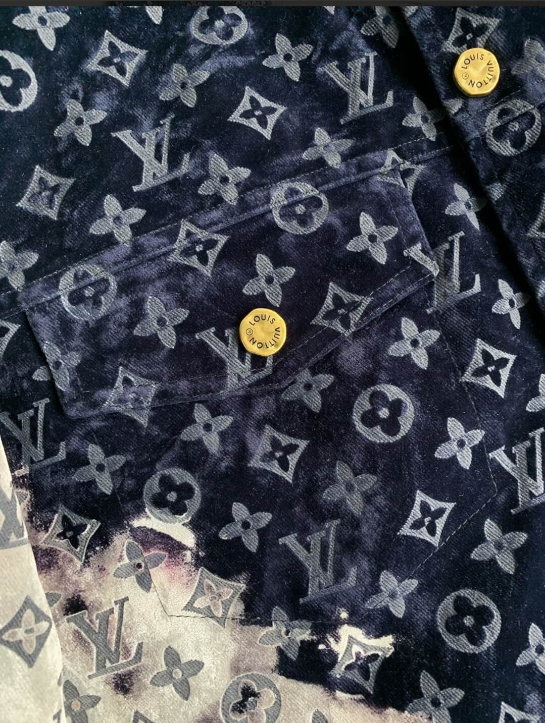 LV Monogram Denim Trucker Jacket