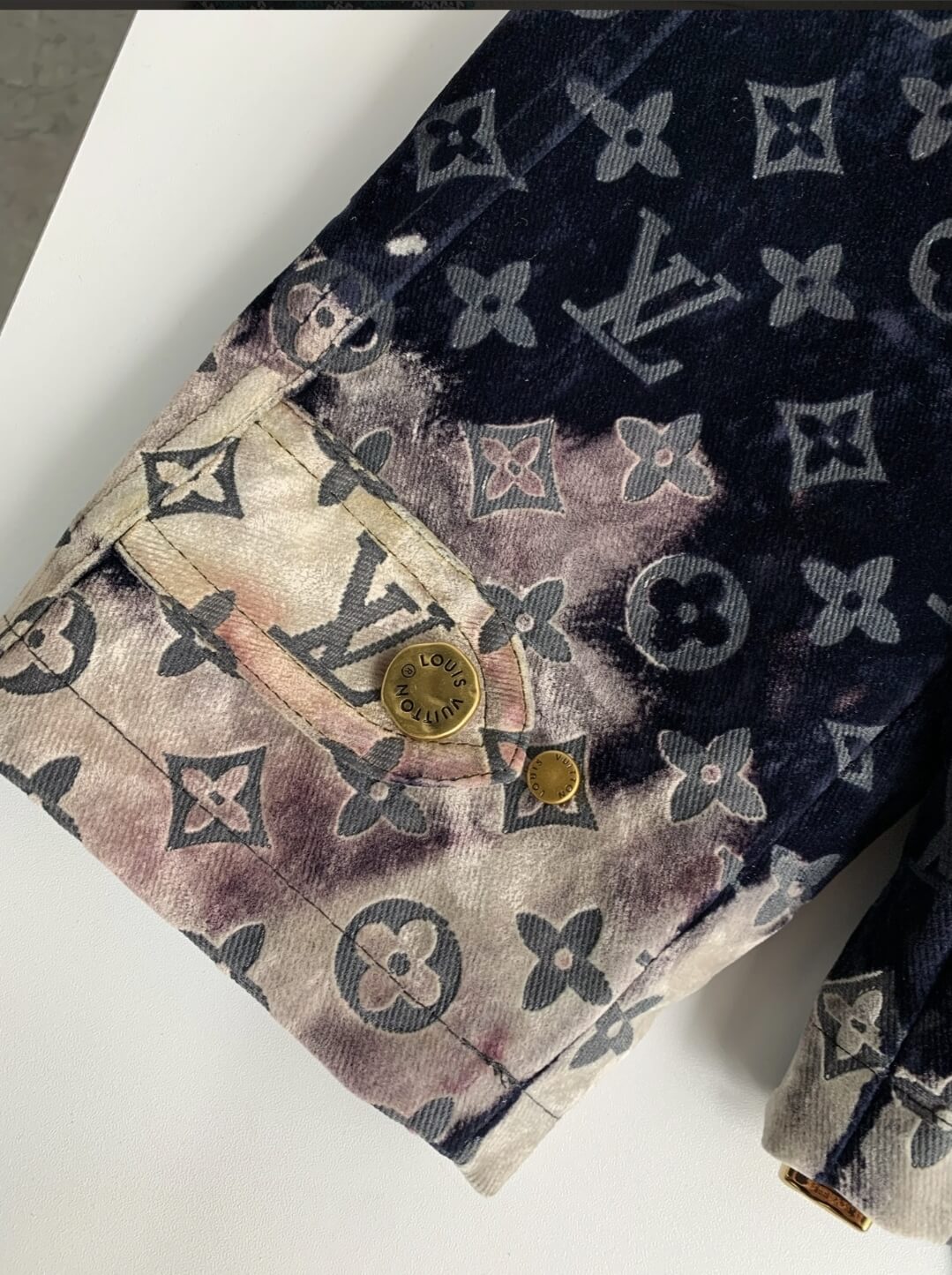 LV Monogram Denim Trucker Jacket