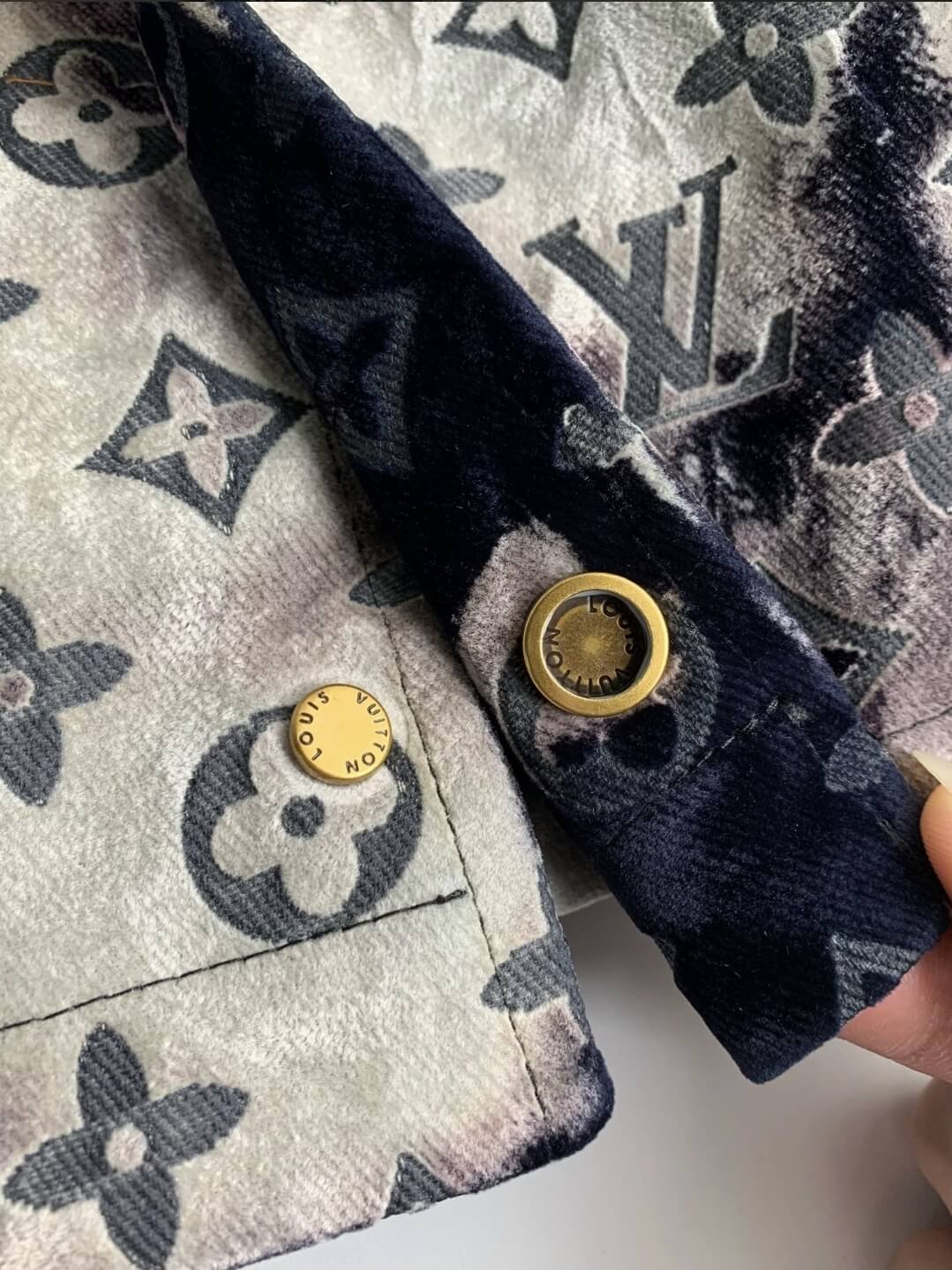 LV Monogram Denim Trucker Jacket